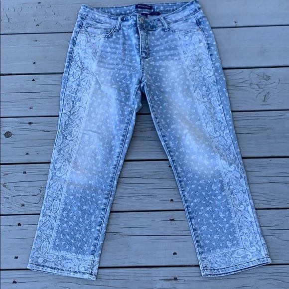 Bandolino Selene size 6 paisley Jean - Picture 2 of 8